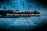 Migrasi ke F/OSS (Free/Open Source Software) Source di Pemerintahan-Josua … · •Mengenal dan menggunakan GNU/Linux ... –Certified Ethical Hacker ... melalui pimpinannya untuk