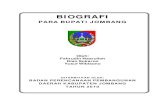 BIOGRAFI -  · PDF fileProfil Bupati R. Soedarsono (Masa Bhakti 1958-1962) ..... 37 ... berpegang teguh pada landasan Pancasila dan Undang-undang Dasar 1945,