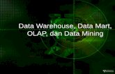 Data Warehouse, Data Mart, OLAP, dan Data Miningeprints.dinus.ac.id/14329/1/[Materi]_Data_Warehouse,_Data_Mart... · Data warehouse adalah basis data yang menyimpan data sekarang
