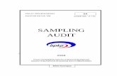 Sampling Final 09 · PDF filepelaksanaan audit, sering tidak dapat dihindarkan bahwa pengujian harus ... Pernyataan tidak memberikan pendapat atau tidak menyatakan pendapat