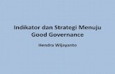 Indikator dan Strategi Menuju Good   4 TATA KELOIndikator dan Strategi Menuju Good Governance ... Masukan terhadap isi permasalahan dalam jurnal ... (e-government, e