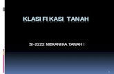 KLASIFIKASI TANAH - kuliah.ftsl.itb.ac.idkuliah.ftsl.itb.ac.id/.../2016/10/SI-2222-No.-3-Klasifikasi-Tanah1.pdf · Mengandung massa kayu berserat, ... Pecahan batuan dengan bagian