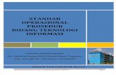 STANDAR OPERASIONAL PROSEDUR BIDANG ... - …respati.ac.id/Gberita/download/MD0000059.pdf · Standar Operasional Prosedur Teknologi Informasi UNRIYO Page 2 UNIVERSITAS RESPATI YOGYAKARTA