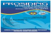 Prosiding Seminar Nasional - staff.uny.ac.idstaff.uny.ac.id/sites/default/files/penelitian/dr-istanto-wahyu... · SAMBUTAN KETUA PANITIA SEMINAR NASIONAL ... Pendampingan Implementasi
