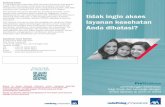 ProMedicare brochure leaflet BHS publow - axa.co.id · PDF fileRadioterapi dan kemoterapi perawatan cuci darah operasi yang dikategorikan sebagai rawat jalan Perawatan tulang dan sendi