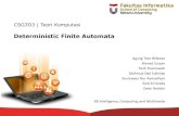 Deterministic Finite Automata - Telkom Universitycdndata.telkomuniversity.ac.id/pjj/15161/CSG3D3/MDS/COURSE... · “Deterministik” setiap input alphabet/simbol dari suatu state