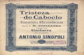 · PDF fileArreglo para guitarra por el maestro ANTONIO SINOPOLI . Vez 06 - Vez m Dal hasta Fin ) ( anT0H10 ... 73 La Cumparsita tango X). Sertanejo. Tmngo Brasilero 81