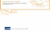 Studi Kasus OSPF - adb.org · PDF filemenuliskan surat pengaduan kepada ADB. Dalam kasus ini, pengaduan dianggap memenuhi syarat dan isu-isu yang diajukan adalah tentang kompensasi