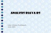 ANALISIS BIAYA RS - digilib.esaunggul.ac.iddigilib.esaunggul.ac.id/public/...BIAYA_BEP_new.pdf · analisis biaya merupakan suatu hal penting yang harus dilaksanakan •Analisis biaya