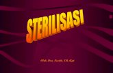 Oleh. Dra Nastiti. SR. Apt · PDF filewaktu siklus sterilisasi: utk mencapai suhu sterilisasi tergantung dari vol proses prevakum utk sterilisasi : 3 s/d 20 menit 2 jam siklus utk