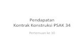 Pendapatan Kontrak Konstruksi PSAK 34 - Blog Dosen – …dosen.stiepena.ac.id/wp-content/uploads/2017/01/10... ·  · 2017-01-29kepada kontraktor apabila standar-standar pelaksanaan