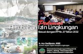 Pedoman - Soll Cup Collection's Blog | Hukum Lingkungan ... · PDF filePedoman Sesuai dengan PP No. 27 Tahun 2012 ... Air bersih dan Sanitasi (Water, Sanitation & Hygiene; 7,7. 2;