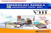 Buku Latihan Untuk SMP/MTs · PDF filePCMedia & WEBMEDIA: Buku Latihan Pengolah Angka Untuk SMP/MTs 2 Modul 1. Mengenal Microsoft Excel 2007 Materi Langkah Detailnya Menjalankan Microsoft