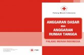ANGGARAN DASAR -   · PDF fileinternasional Palang Merah dan Bulan Sabit Merah; c. membuat dan menetapkan kebijakan yang mengacu pada anggaran dasar/anggaran rumah tangga,