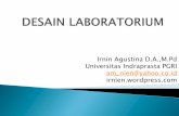 Irnin Agustina D.A.,M.Pd Universitas Indraprasta PGRI am · PDF fileInstalasi listrik (untuk percobaan, demonstrasi, penerangan dan lain-lain), instalasi air dengan bak cucinya, instalasi