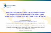 PEMANFAATAN POST-CONFLICT NEED …pdtu.bindola.com/uploads/attachment/2017/09/1506137018.pdf · 3 NTB Lombok Barat, Lombok ... pemulihan kondisi sosial, ekonomi, budaya ... c. perbaikan