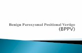 BPPV didefinisikan sebagai gangguan yang posisional yang ...med.unhas.ac.id/.../2016/...Benign-Paroxysmal-Positional-Vertigo.pdf · Benign Paroxysmal Positional Vertigo disebabkan