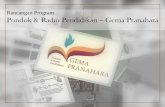 Rancangan Program Pondok & Radio Pendidikan Gema …memberfiles.freewebs.com/41/19/78121941/documents/Proposal... · yang berarti ilmu pengetahuan dalam bahasa Sanskerta. Gema Pranahara