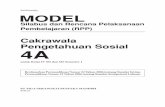 Cakrawala Pengetahuan Sosial 4A · PDF filePembelajaran (RPP) untuk Kelas IV SD dan MI Semester 1. ii ... ketampakan alam, ... simbol dan tema tertentu 3
