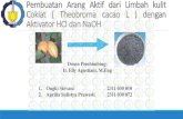 Pembuatan Arang Aktif dari Tempurung Coklat ( Theobroma ...digilib.its.ac.id/public/ITS-paper-38726-2311030072-presentation.pdf · - Cangkang kelapa sawit –H 3 PO 4 ... air atau