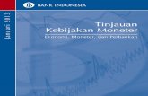 Tinjauan Kebijakan Moneter - Januari 2013 - bi.go.id · PDF fileTinjauan Kebijakan Moneter ... Perkembangan Moneter, Perbankan, Dan Sistem Keuangan ... Evaluasi menyeluruh terhadap