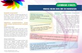 LEMBAR FAKTA -  · PDF fileSK 5 Menteri untuk peningkatan pengetahuan komprehensif penduduk muda tentang HIV dan ... studi tentang PKPR. termasuk pelacuran anak dan anak