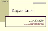 Kapasitansi - Ikhsan Setiawanikhsan-s.yolasite.com/resources/04_Kapasitansi.pdf · Kapasitansi Bola Koduktor Tunggal ... Dalam diagram rangkaian listrik, digunakan simbol- ... Simbol