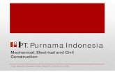 PT. Purnama Indonesiapurnama-indonesia.com/company-profile-PI.pdf · perusahaan jasa konstruksi yang memiliki peran penting di ... Electrical Panel Instalation Works dan ... 1953