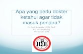Dr. Budi Suhendar, DFM, Sp.F PIT IDI Tangerang 11 Februari ...idicabangtangerang.org/upload/20180212225844-1. Budi Suhendar... · berlaku (SPO, panduan dan UU) 3. Menjalankan komunikasi