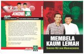 MEMBELA KAUM LEMAH - Partai Kebangkitan Bangsapkb.or.id/unlocked/unlock... · benang merah yang dapat ditarik dari sejarah ... Indonesia ditakdirkan menjadi bangsa yang ... mempersatukan