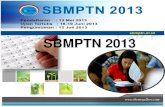 SBMPTN 2013 -  · PDF fileUU 12 Tahun 2012 tentang Pendidikan Tinggi ... online melalui laman   ... 1 Seni Rupa Konsentrasi Desain Komunikasi Visual