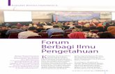 Forum Berbagi Ilmu Pengetahuan - · PDF filenegara. Kenyataan itu diakomodasi dalam kongres nanti melalui subtema ... dan pengalaman tentang bahasa dan sastra Indonesia, baik bagi
