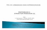 6 Struktur Penduduk 1 - Urbanisasi & Kependudukantpl105.weblog.esaunggul.ac.id/wp-content/uploads/sites/814/2015/02/... · `Menurut sosial: tingkat pendidikan, literacy rate, status