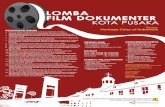 LOMBA FILM DOKUMENTER KOTA PUSAKA - …ciptakarya.pu.go.id/v3/ban/file/Lomba Film Dokumenter.pdf · LOMBA FILM DOKUMENTER KOTA PUSAKA ... KRITERIA PENILAIAN 1. Kesesuaian dengan tema