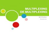 MULTIPLEXING DE MULTIPLEXING - · PDF fileAdalah teknik menggabungkan beberapa sinyal untuk dikirimkan secara bersamaan pada suatu kanal transmisi. Alat : Multiplexer ... Asynchronous