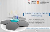 Teknik Transmisi Seluler (DTG3G3) - yuyunsitirohmah's · PDF fileSILABUS ..\..\..\Pengajaran\Materi Ng@jar\Teknik Transmisi Seluler D3 TT\Teknik Transmisi seluler YSR\sap-DTG3G3- Teknik