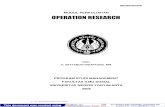 MODUL PERKULIAHAN OPERATION RESEARCH · PDF fileOperation Research Ir. H. Setyabudi Indartono, MM 3 PENGANTAR QSB (Quantitative System for Business) adalah paket software yang berisi