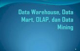 Data Warehouse - · PDF filekeperluan analisis dan pelaporan manajemen dalam rangka ... Menentukan item-item data dalam perusahaan dengan melakukan standarisasi penamaan data dan maknanya