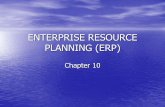 ENTERPRISE RESOURCE PLANNING (ERP) - dinus.ac.iddinus.ac.id/.../ajar/ENTERPRISE_RESOURCE_PLANNING.pdf · •Tahap IV: Enterprise Resource Planning Merupakan perluasan dari MRP II