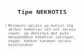 Tipe NEKROTIS - · PPT file · Web view · 2012-02-14Tipe NEKROTIS Meliputi gejala yg ... (Phytophthora ramorum) White RUST caused by Oomycetes in the genus Albugo (Albugo candida