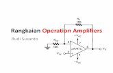 Rangkaian Operation Amplifiers - Di Sini Rudi Susanto ... penggunaan Op-Amp •rangkaian ini jika di implementasikan ke masyarakat kita dapat membuat lampu penerangan yang secara otomatis