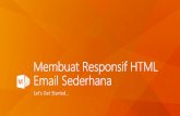 Membuat responsif html email sederhana