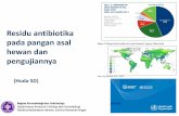 Perkembangan terkini residu antibiotika pada pangan …bpmsph.org/wp-content/.../Residu-antibiotika-pada-pangan-asal-hewan...•Regulasi legalitas penggunaan obat untuk profilaksis