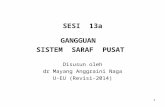 [PPT]GANGGAUAN SISTEM SARAF SENTRALfpu123.weblog.esaunggul.ac.id/wp-content/uploads/sites/... · Web viewSESI 13a GANGGUAN SISTEM SARAF PUSAT Disusun oleh dr Mayang Anggraini Naga