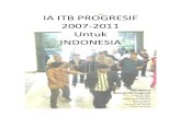 IA ITB PROGRESIF 2007 ·  · 2007-11-12Pertanyaan yang mungkin timbul adalah apakah memang sumber daya manusia di kawasan ... Indonesia pada dasarnya merata di berbagai ... sangat