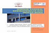 SEMINAR NASIONAL KEWIRAUSAHAAN DAN INOVASI …repository.untar.ac.id/272/1/2308-4988-1-SM.pdf · Menteri Koperasi dan Usaha Kecil Menengah Dr. Syarifuddin Hasan, ... Perkembangan
