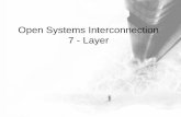Open Systems Interconnection 7 - Layeramadheos.comoj.com/web_documents/osi7_layer.pdf · Layer 5 Session. Layer 5 Session Layer 5 •Network component –Gateway •Protocols –NetBIOS
