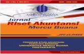 Jurnal - Selamat Datang di Lembaga Penelitian dan ...lppm.mercubuana-yogya.ac.id/wp-content/uploads/2016/01/...iii JRAMB, Prodi Akuntansi, Fakultas Ekonomi, UMB Yogyakarta Volume 1