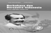 Berbahasa dan Bersastrsastrsastra Indonesiapsbtik.smkn1cms.net/bse/smp/kelas_2/smp-7/01 Prelim.pdfBahasa Indonesia-Studi dan Pengajaran I. Judul II. Sudarmawarti III. Aminah, Siti