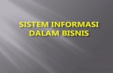 Sistem Informasi (SI) adalah suatu kesatuan · aktivitasnya perusahaan menggunakan sistem informasi agar operasi bisnis perusahaan dapat berjalan lebih efektif dan efisien ... Kategori